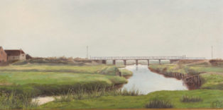 Hvidebro over Ribe Å