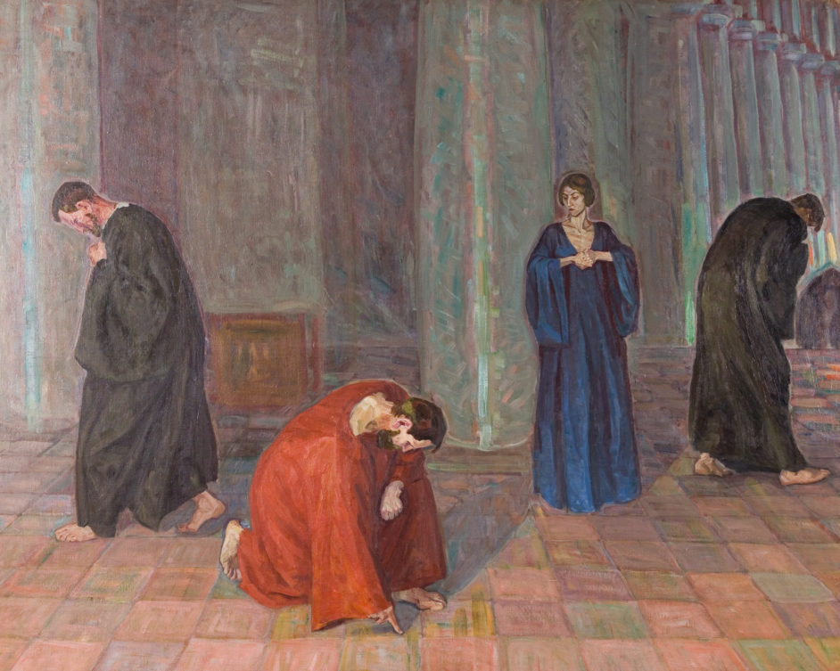 Kristus skriver i sandet