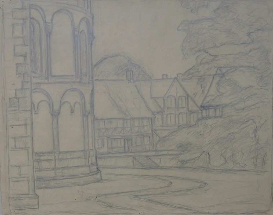 Ribe. Domkirkens apsis