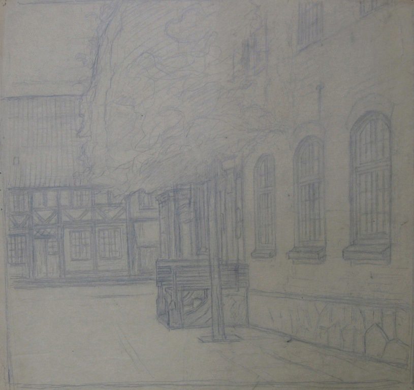 Ribe. Hotel Dagmar og Weis stue