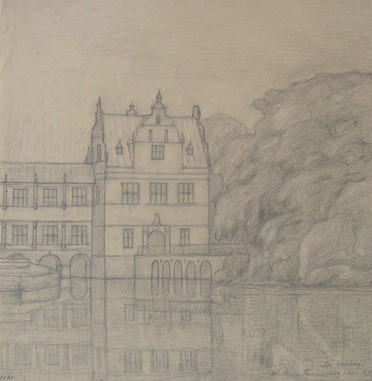 Møntbroen. Frederiksborg Slot