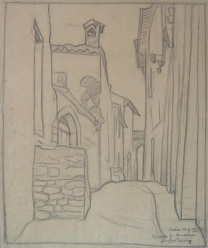 Assisi. Vicolo S. Andrea