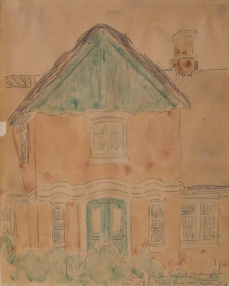 Gavl på Sønderhohus