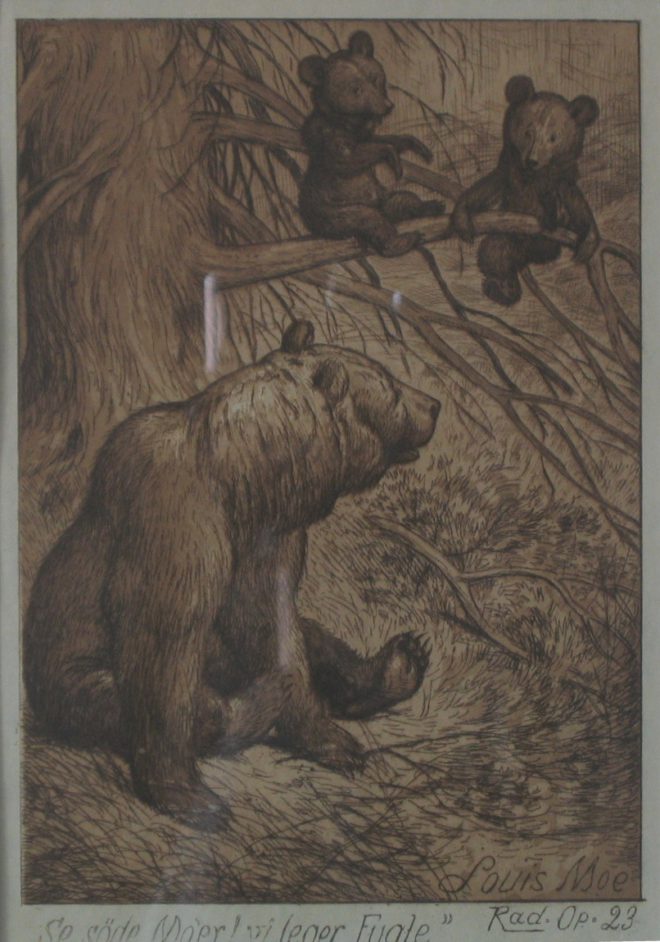 Se søde moer! Vi leger fugle