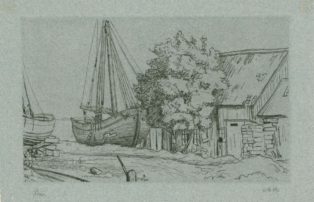 Småskuder på bedding. Fakse Ladeplads