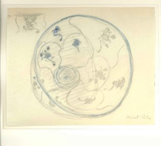 Fajance-skål i kinesisk stil