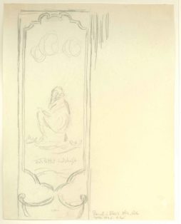 Panelbillede fra Weis' stue