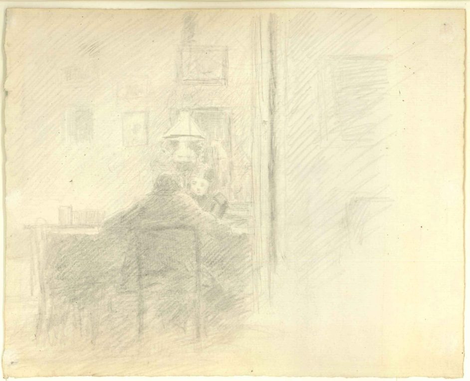 To personer ved et spisebord