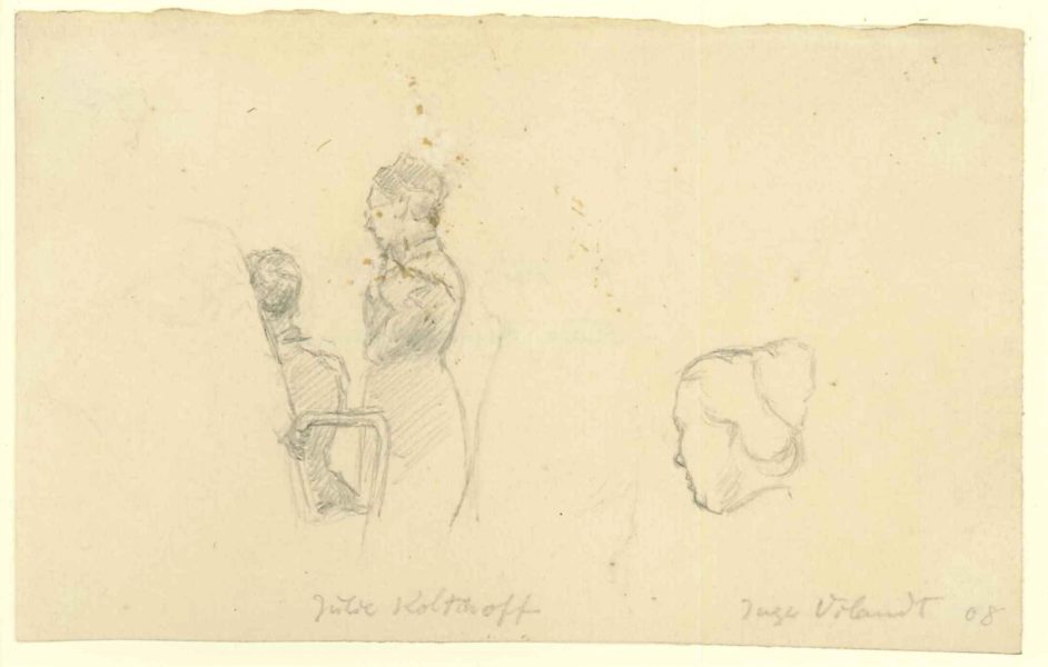 Julie Kolthoff og Inge Vilandt