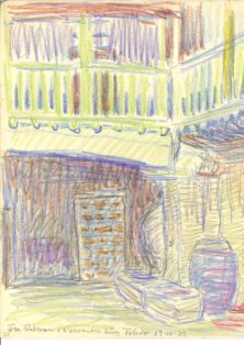 Fra Cervantes hus. Toledo