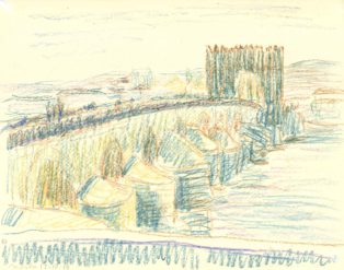 Landskab med bro. Cordoba