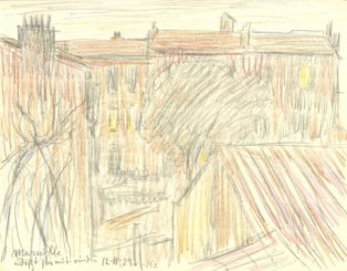 Marseille. Udsigt fra mit vindue