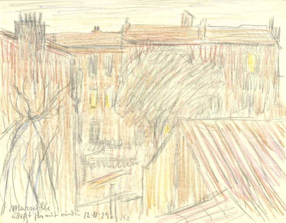 Marseille. Udsigt fra mit vindue