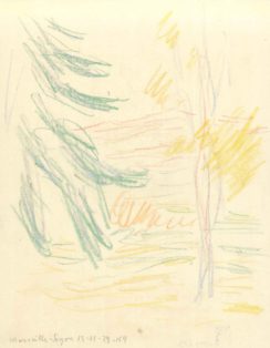 Landskabsskitse. Marseille - Lyon