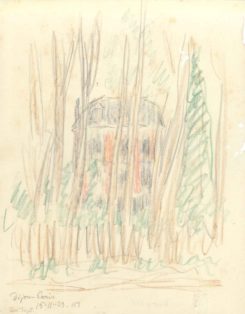 Fra toget. Dijon - Paris