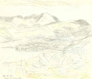 Landskab. Capo di Sorrento