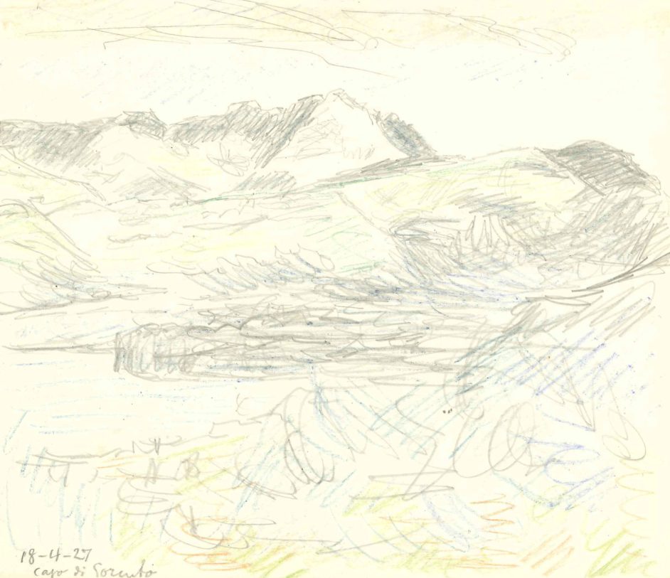 Landskab. Capo di Sorrento