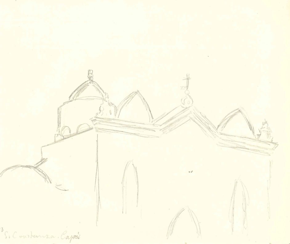 S. Constanza. Capri. Skitse