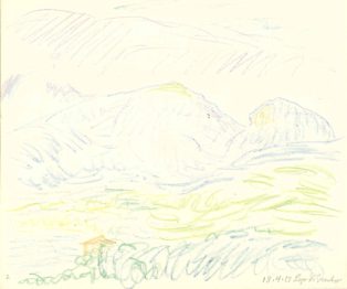 Landskab. Capo di Sorrento