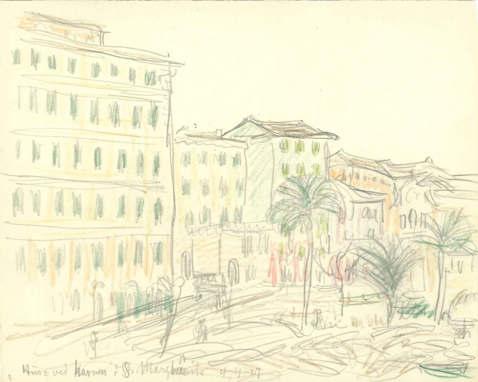 Hus ved havnen i S. Margherita