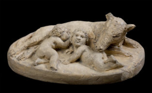 Romulus og Remus med ulven