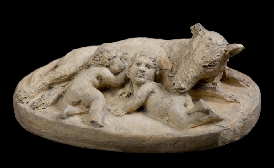 Romulus og Remus med ulven