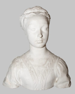 Portræt af en ung pige