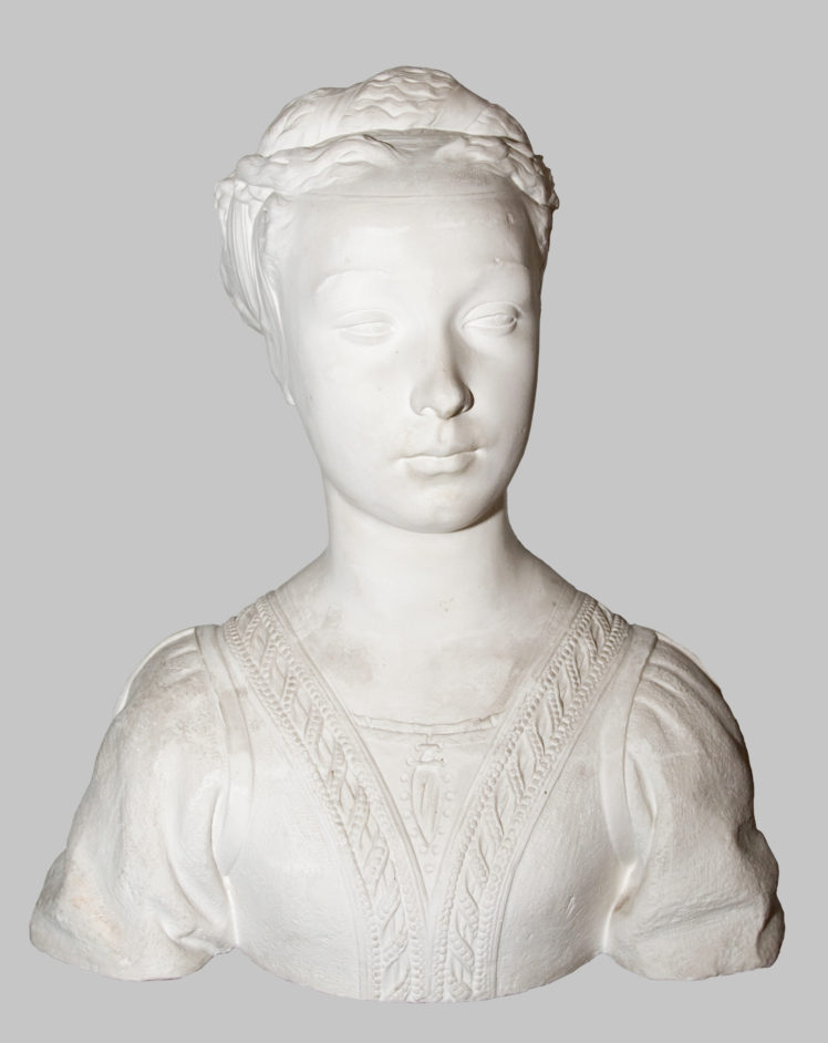 Portræt af en ung pige